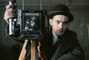 Road to Perdition movie scene with Jude Law