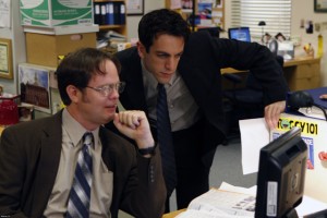 The Office Season Six scene