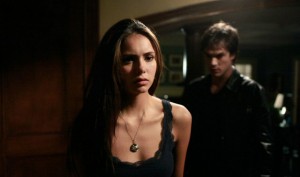 Scene from CW TV show The Vampire Diaries