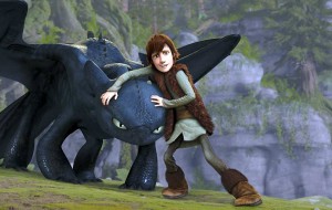 How to Train Your Dragon movie scene