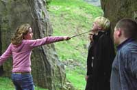 harrypotterhermionemalfoy Hermione vs. Draco