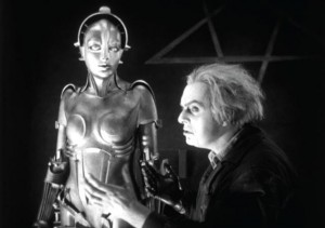 Metropolis movie scene