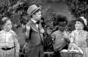 Our Gang TV show scene