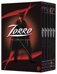 Zorro: The Complete Series DVD box
