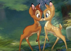 Bambi movie scene