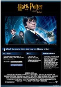 Harry Potter and the Sorcerer's Stone Facebook page
