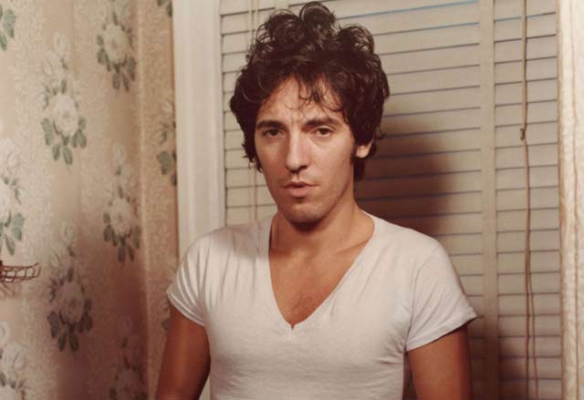 album bruce springsteen the promise. The Boss poses for a