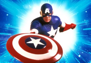 Captain America movie scene