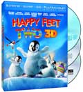 Happy Feet Two Blu-ray 3D box