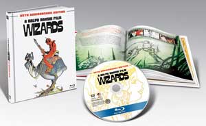 Wizards Blu-ray Book