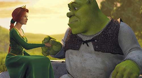 The Shrek foursome are available in 3D at home without buying a Samsung product with it.