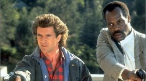 Lethal Weapon movie scene