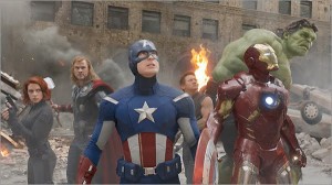 Marvel's The Avenger movie scene