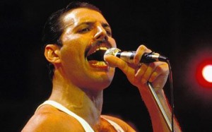 Freddie Mercury: The Great Pretender scene