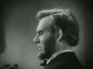 Abraham Lincoln movie scene
