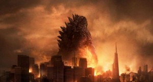 Godzilla movie scenes