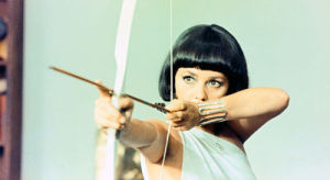 Jeanne Moreau takes aim in The Bride Wore Black