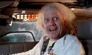 Christopher Lloyd returns as our favorite time-tripping physicist in the short film "Doc Brown Saves the World!"