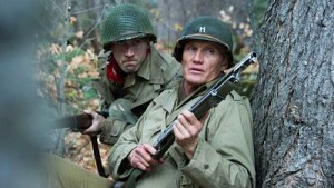 Dolph Lundgren prepares to kick some Nazi ass in War Pigs.