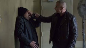 Dominic Purcell means business in Gridlocked