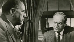 Everett Sloane (r.) and Ed Begley in Patterns.