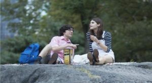 Josh Brener and Alexandra Daddario in Baked in Brooklyn