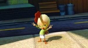 Chicken Little movie scene